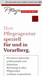 Mobile Screenshot of pflegeagentur-west.at